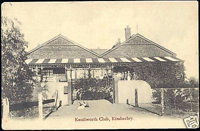 south africa, KIMBERLEY, Kenilworth Club (ca. 1899)