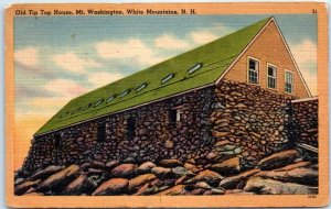 Postcard - Old Tip Top House, Mount Washington, White Mountains - New Hampshire