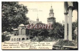 Old Postcard Wiesbaden Neroberg Haus