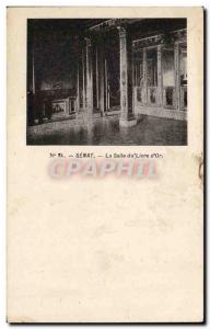 Old Postcard Paris Senate room of book & # 39or