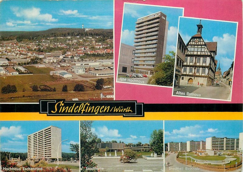 Postcard Germany Sindelfingen/Wurtt