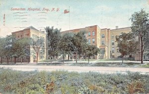 TROY NEW YORK~SAMARITAN HOSPITAL~1911 PSTMK P J SHEA PUBLISHED POSTCARD