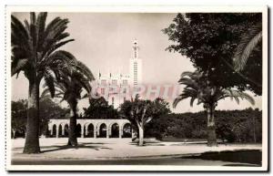 Old Postcard Casablanca Sacre Coeur Church