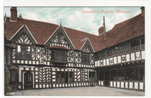 Leicester's Hospital West Gate Warwick United Kingdom UK 1910c postcard