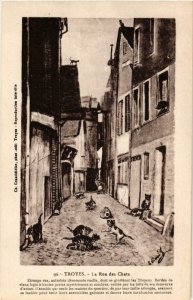 CPA Troyes- La Rue des Chats FRANCE (1007674)