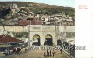 Market Place Gibraltar Postcard. Post Card