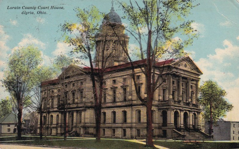 ELYRIA Ohio PU-1911 Lorain County Court House