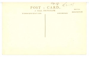 Cunard Line - RMS Mauretania, Grand Hall   *RPPC