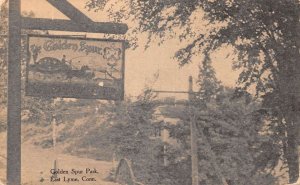 East Lyme Connecticut Golden Spur Park Vintage Postcard AA65752