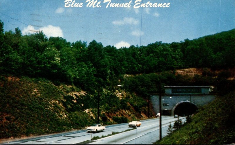 Pennsylvania Turnpike Blue Mountain Tunnel Entrance 1957