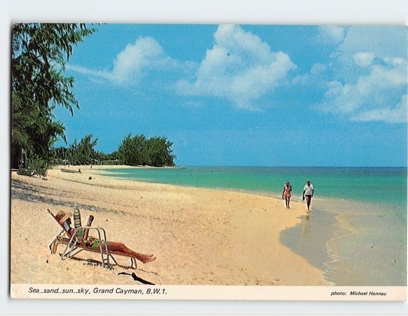 Postcard Sea.. sand.. sun.. sky, Cayman Islands, British Overseas Territory