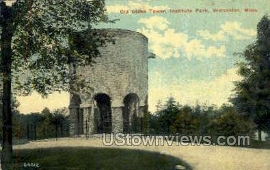 Old Stone Tower, Institute Park - Worcester, Massachusetts MA