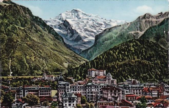 Switzerland Interlaken und die Jungfrau 1956 Photo