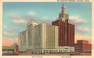 Vintage Postcard 1920's The Niels Eperson Buildings Houston Texas TX Structure