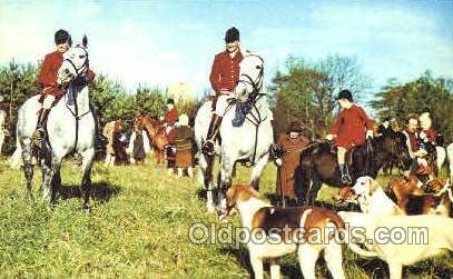 An English Hunting Scene, Hunting Unused 