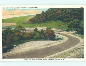 W-Border TACONIC TRAIL Williamstown Ma & Petersburg - Troy NY hJ5809@