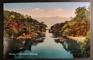 Mint Vintage Meeting of the Waters Killarney Ireland Real Picture Postcard