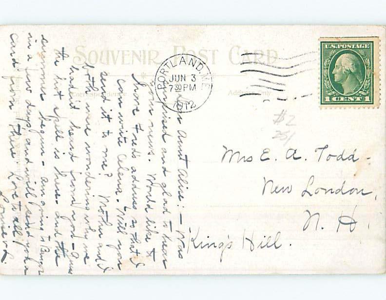 Divided-Back POSTCARD FROM St. John New Brunswick NB HM6800