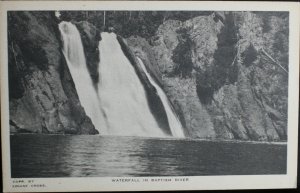 Waterfall in Baptism River Minnesota