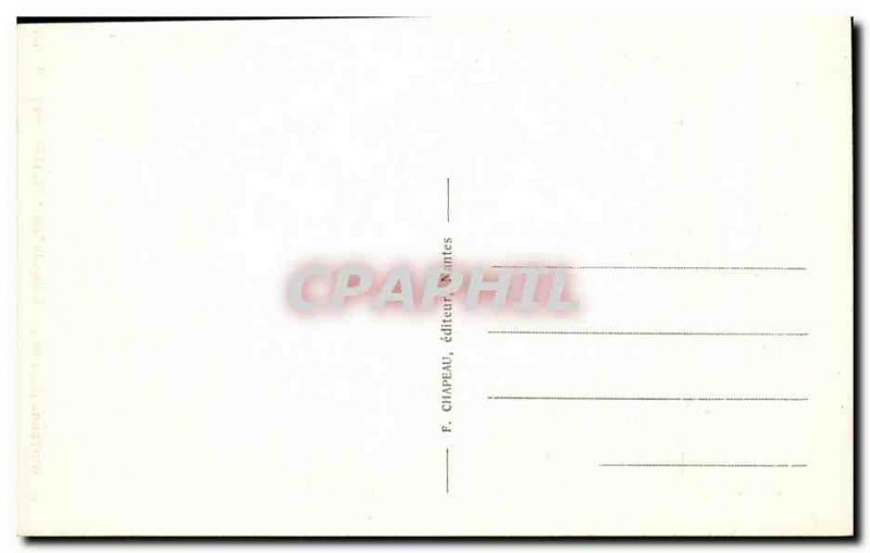 Postcard Old Guerande Colleglale Saint Aubin