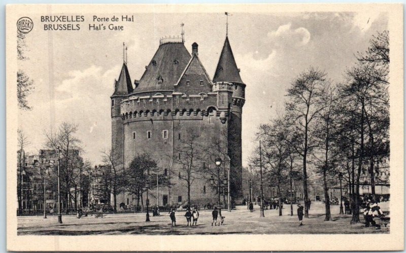 Postcard - Hal's Gate - Brussels, Belgium