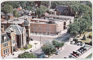 View From Main Street Bridge Showing Park, City Hall & Barclay Hotel Welland,...