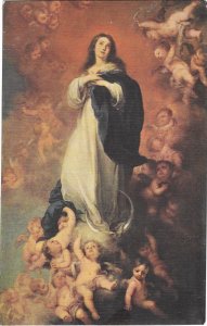 The Immaculate Conception of the Virgin Mary by Painter B E Murillo