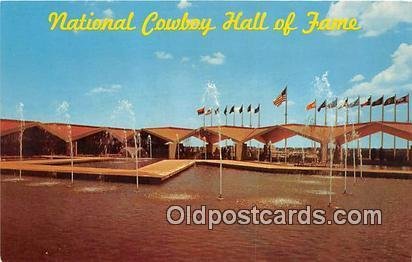 National Cowboy Hall of Fame Oklahoma City, OK, USA Unused 