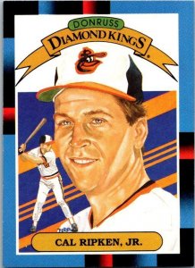 1987 Donruss Baseball Card Cal Ripken Jr Baltimore Orioles sk20730