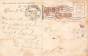 J67/ Oklahoma City Postcard c1910 Entrance to Delmar Park Trolley 270