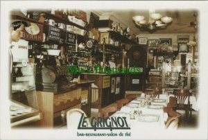 Food & Drink Postcard - Le Grignot Bar & Restaurant, Le Havre, France RR14380