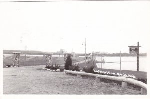 Michigan Mesick Hodepyl Dam Real Photo