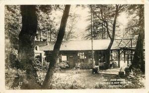 1923 Inn Muir Woods Mt Tampalis California roadside RPPC real photo 8150