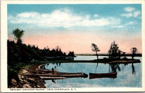 New York Lake Champlain Valcour Island Twin Bay