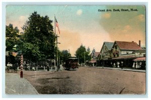 1909 Onset Ave. East Onset, Massachusetts MA Posted Antique Postcard