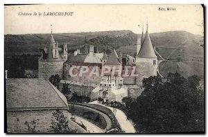 Old Postcard Chateau of Rochepot