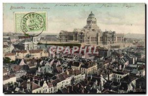 Old Postcard Brussels Palace of Justice