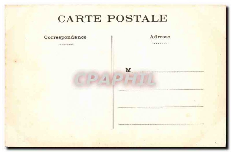 Old Postcard surroundings Limoges Ruins Chalucet