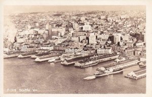 RPPC: Seattle, WA Waterfront, Mint (21996)