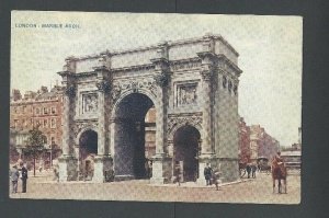 Ca 1908 PPC The Marble Arch London Great Britain Mint