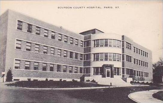 Kentucky Paris Bourbon County Hospital Artvue