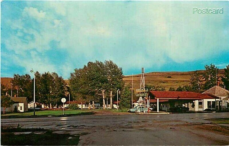 MT, Red Lodge, Montana, Harley's Cottages Motel, Dexter Press No. 80429-C