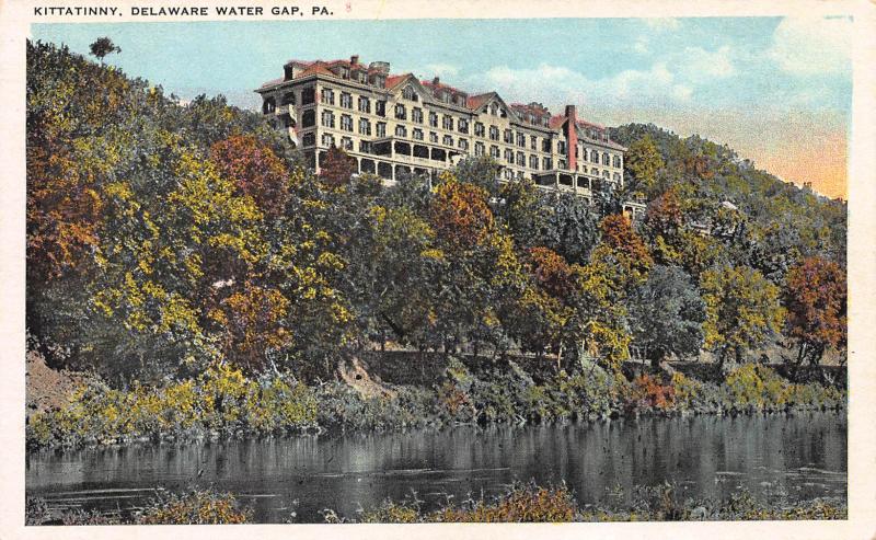 Kittatinny, Delaware Water Gap, Pennsylvania, Early Postcard, Unused