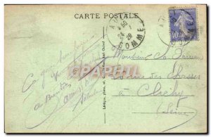 Old Postcard Ault Onival Sunset