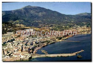 Modern Postcard Ajaccio Vue Generale On The Harbor And The City