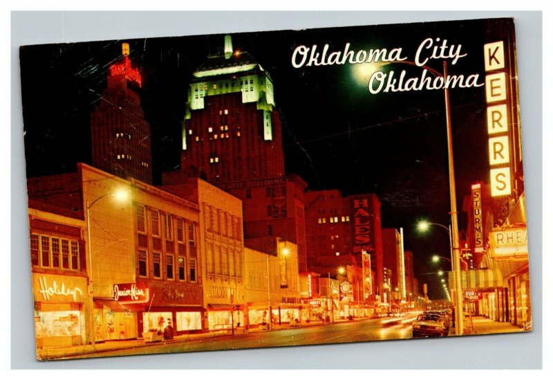 Vintage 1940's Postcard Oklahoma City Oklahoma