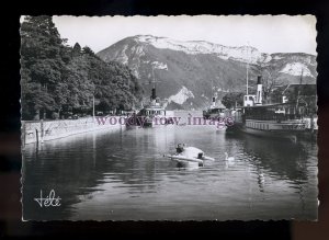 FE2920 - Paddle Steamer - Mont Blanc & 2 others - postcard