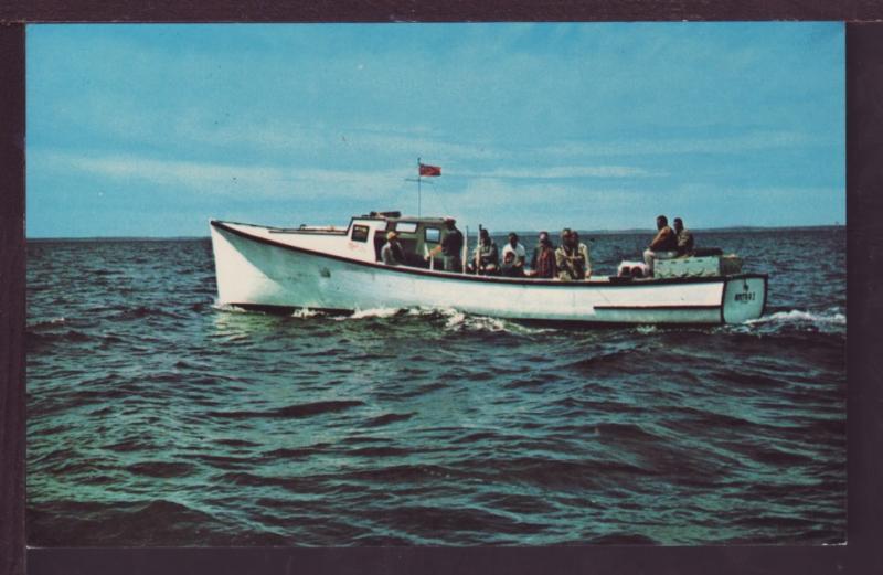 Mac's Deep Sea Fishing PEI Canada Postcard 3556