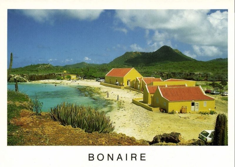 bonaire, N.A., Park Slagbaai, Hill Brandaris (1990s) Postcard