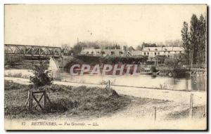 Old Postcard Rethondes Vue Generale